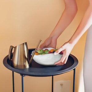 Freeform Glazed Ceramic Serving Bowl