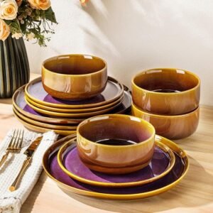 Ceramic Dinnerware Set, 12 Pieces